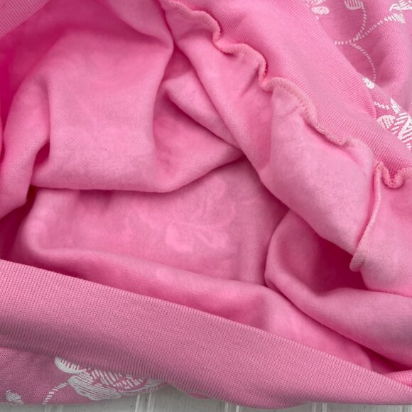 Vintage Pink Floral Womens Crewneck Sweatshirt By Southern Active Size M 100% Ac - Picture 3 of 6
